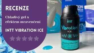 Titulní obrázek článku Recenze na lubrikační gel intt Vibration Ice: horší lubrikant jsem nezažila