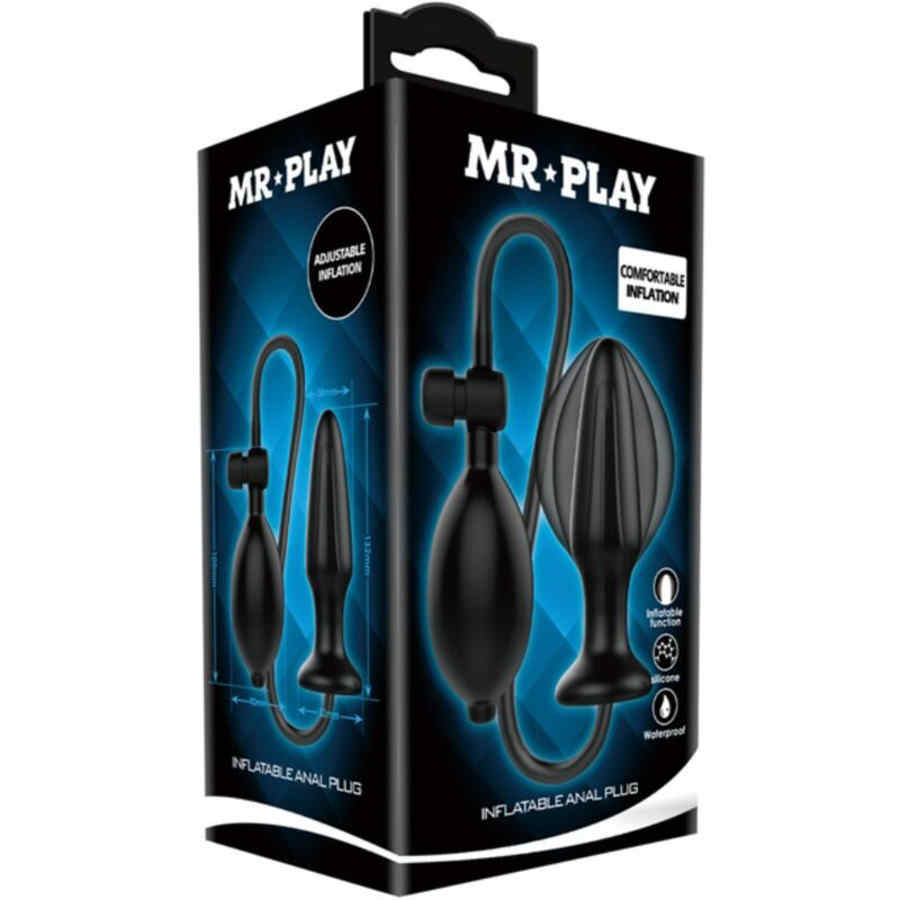 Náhled produktu Nafukovací anální kolík Pretty Love Mr. Play, černá