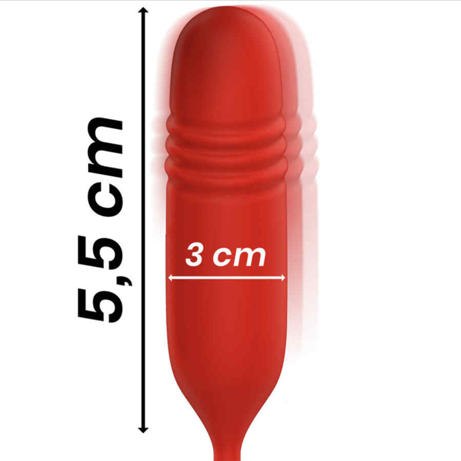 Náhled produktu Pulzátor s podtlakovým stimulátorek klitorisu Mia Amalfi, podtlak + up and down